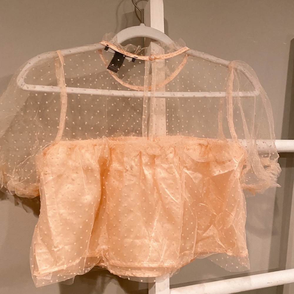Forever 21 Lace Crop Top
